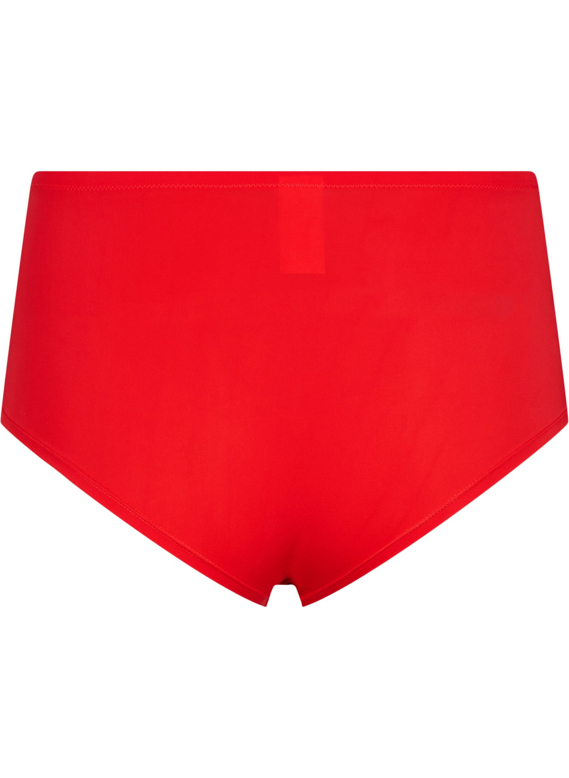 Zizzifashion Lace hipster with regular waist, Salsa, Packshot image number 1