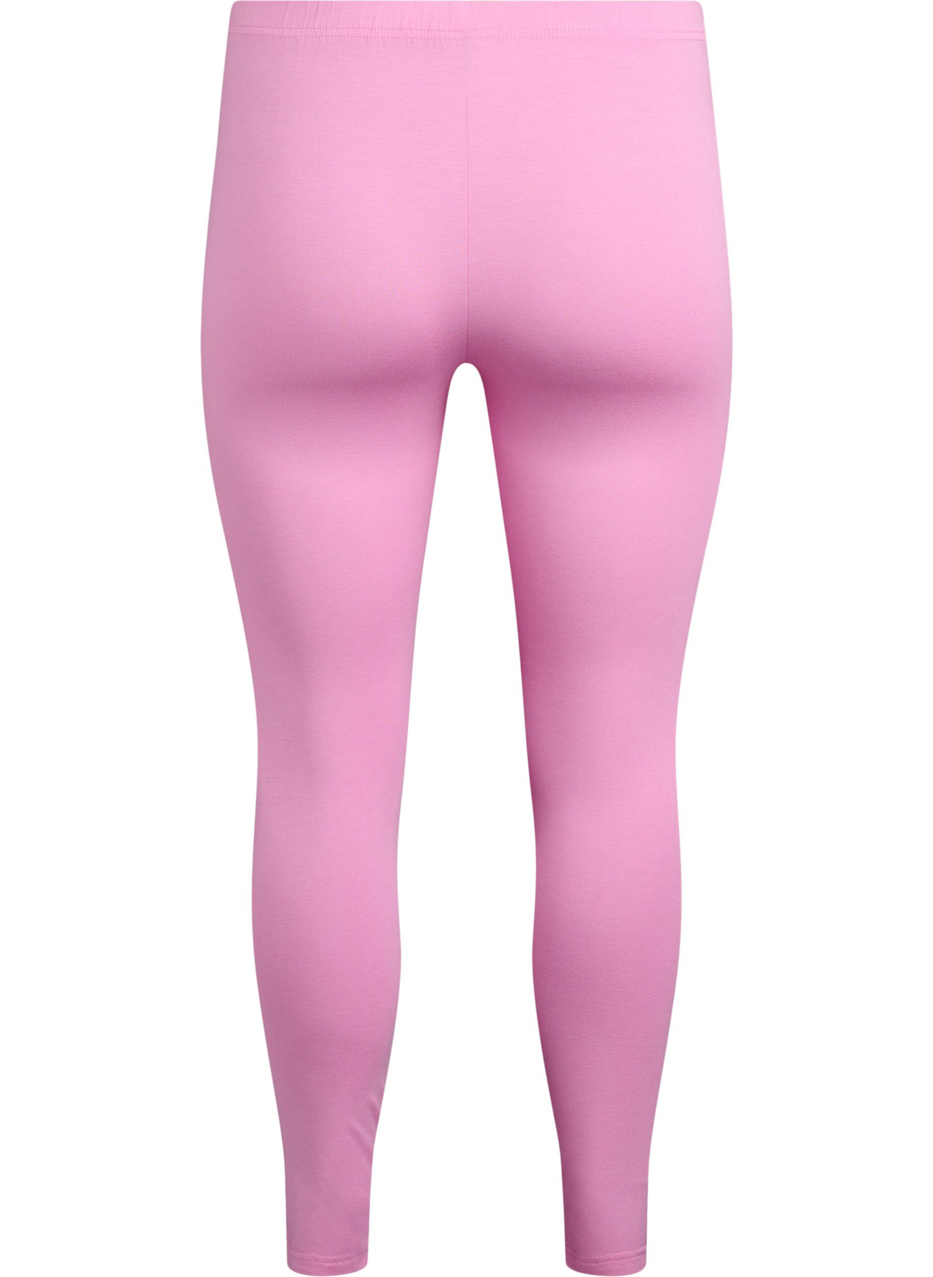 ZizzifashionBasic leggings in viscose, Pink, Packshot image number 1