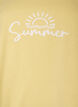 Cotton top with a-shape, Yellow, Packshot image number 2