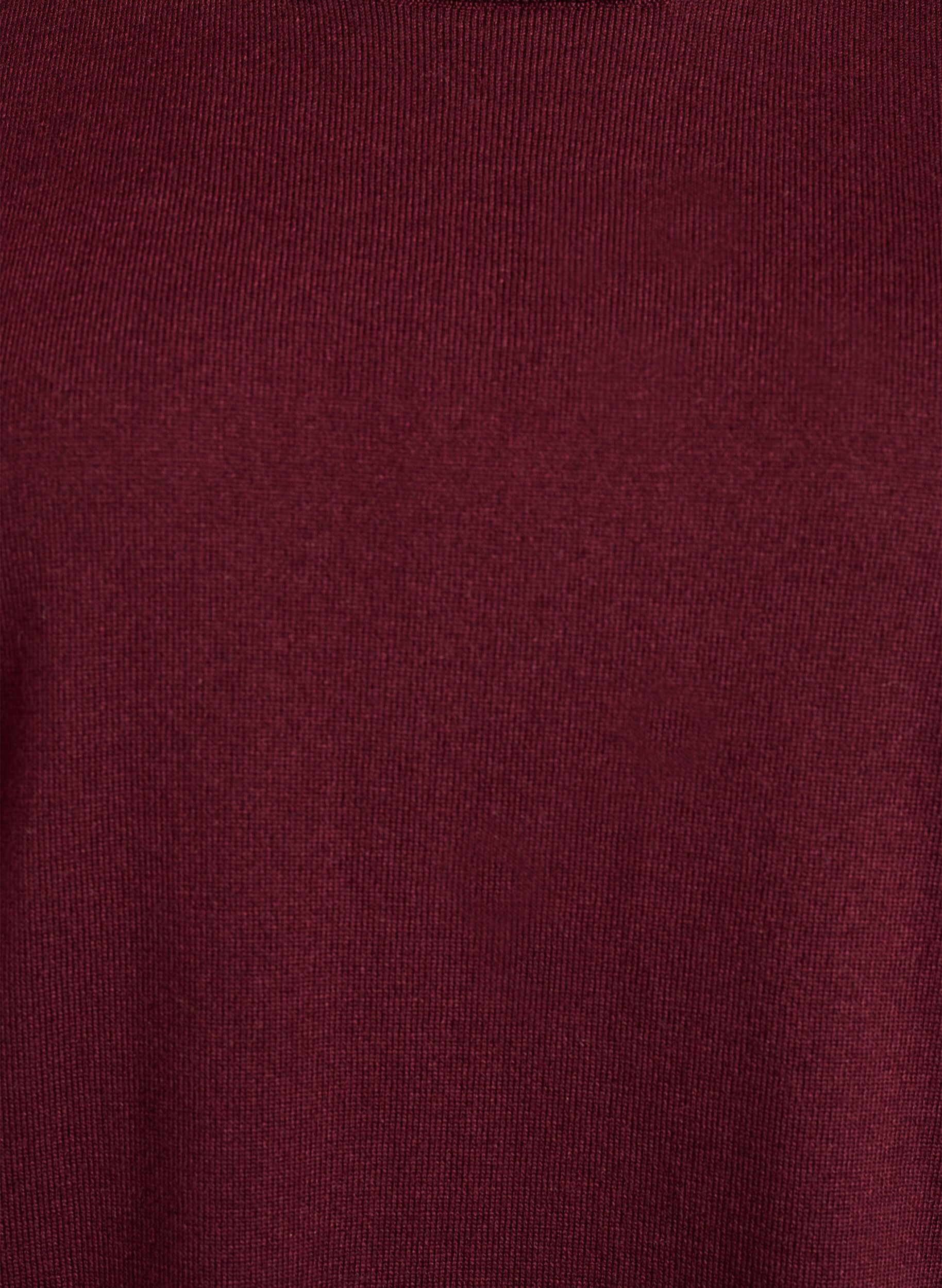 ZizzifashionFine-knit blouse with short sleeves, Red, Packshot image number 2