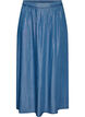 Maxi skirt with a denim look in TENCEL&trade; lyocell, Blue, Packshot image number 0