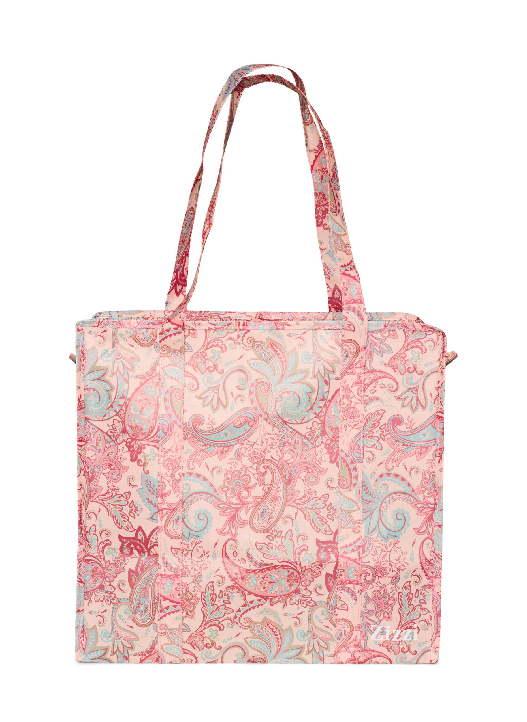 ZizzifashionShopping bag with zipper, Red, Packshot image number 1