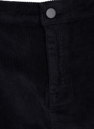 Cotton velvet skirt, Black, Packshot image number 2