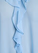 Tunic with ruffles and 3/4 sleeves, Light Blue, Packshot image number 2