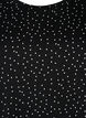 Organic cotton T-shirt with dots	, Black, Packshot image number 2