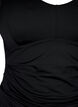 Swimsuit with padding and draping, Black, Packshot image number 2