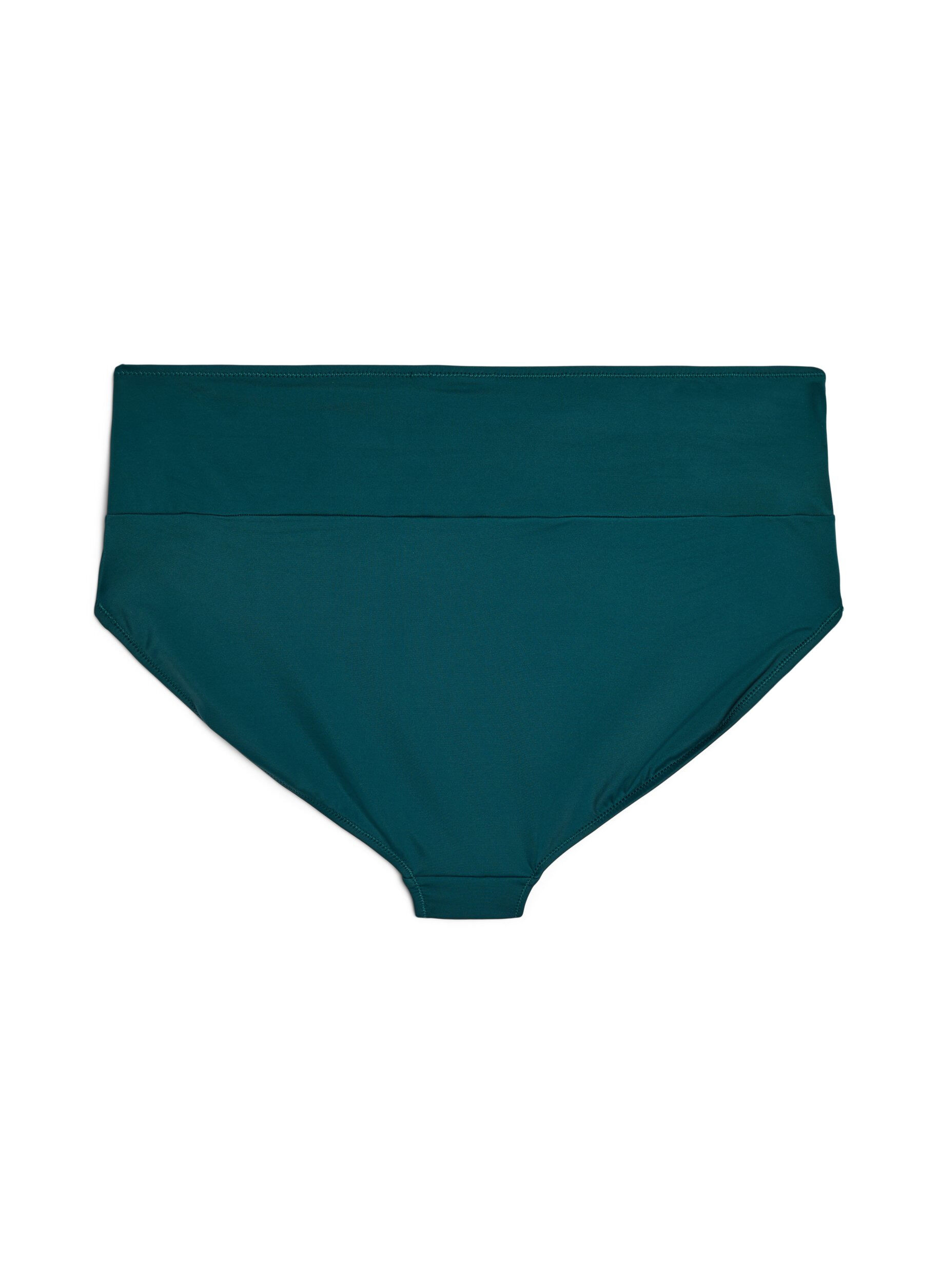 Zizzifashion Bikini briefs with wrap detail, Green, Packshot image number 1