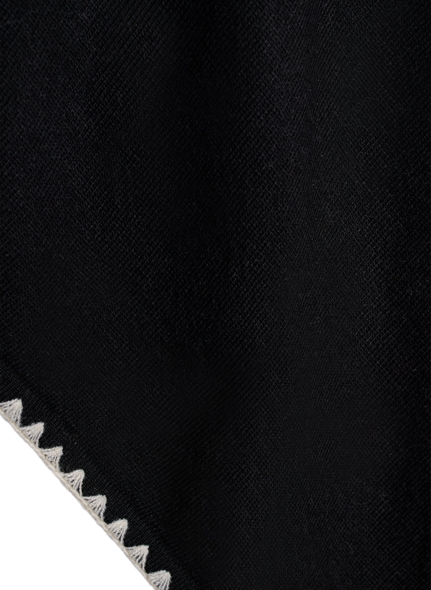 ZizzifashionFine-knit poncho, Black, Packshot image number 3