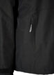 Ski jacket with hood and zip pockets, Black, Packshot image number 3