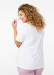 FLASH - T-shirt with motif, White, Model image number 2