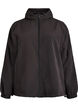 Lightweight jacket with a hood and zipper, Black, Packshot image number 0