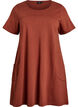 Jersey dress with short sleeves and pockets, Red, Packshot image number 0