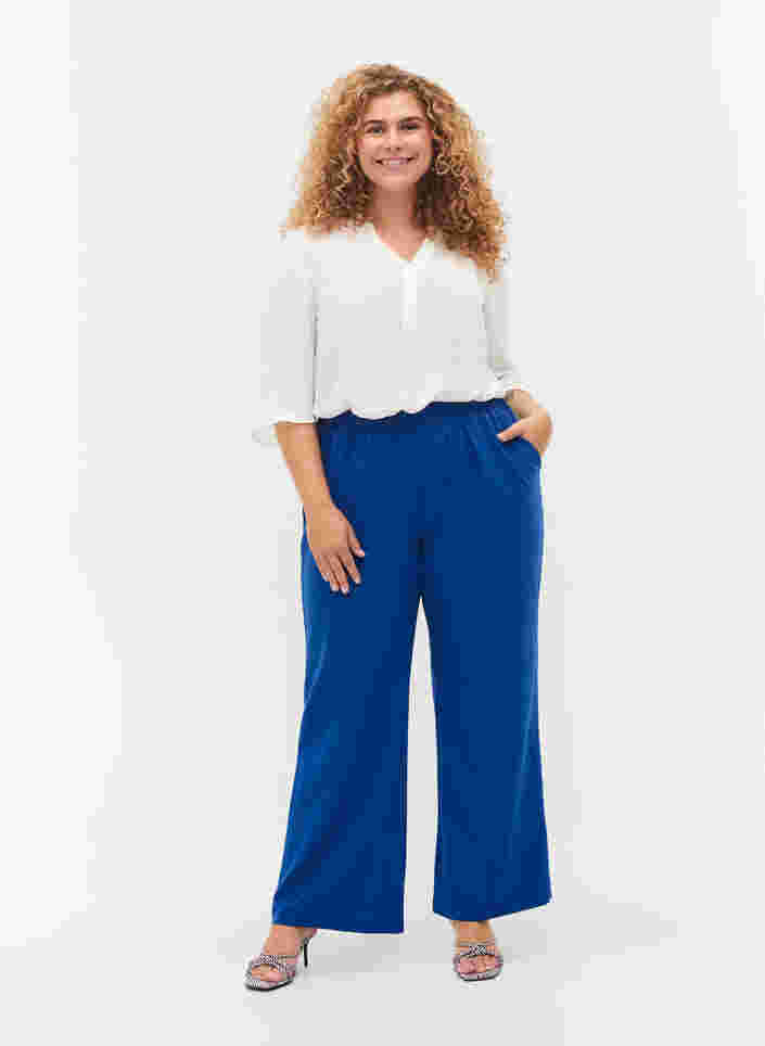 Flared trousers with pockets, Surf the web, Model image number 0
