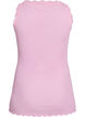 Top with lace trim, Pink, Packshot image number 1