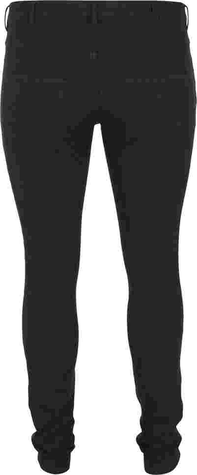 High-waisted super slim Amy jeans , Black, Packshot image number 1