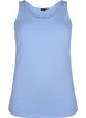 Cotton basic top, Light Blue, Packshot image number 0