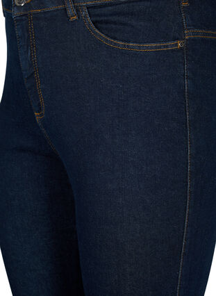 High-waisted Ellen bootcut jeans, Raw Unwash, Packshot image number 2