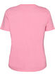 Organic cotton T-shirt with tomato print, Pink, Packshot image number 1