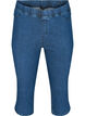 Cotton blend capris, Dark blue denim, Packshot image number 0