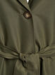 Long trench coat with embroidery, Green, Packshot image number 2