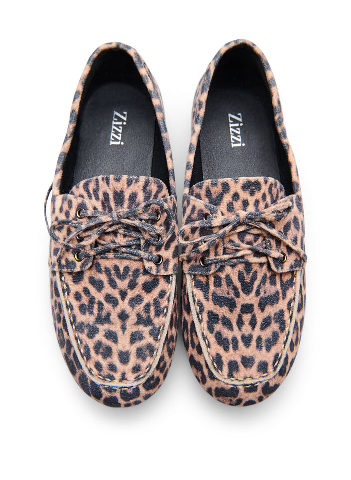 Faux suede moccasins, Beige, Packshot image number 2