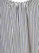 Summer dress with stripes and A-line shape, Black, Packshot image number 2