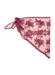 Triangular lace scarf, Red, Packshot image number 0
