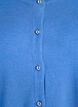 Cardigan with round buttons, Blue, Packshot image number 2