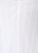 Night top in organic cotton with eyelet embroidery, White, Packshot image number 2