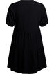Short A-line dress, Black, Packshot image number 1