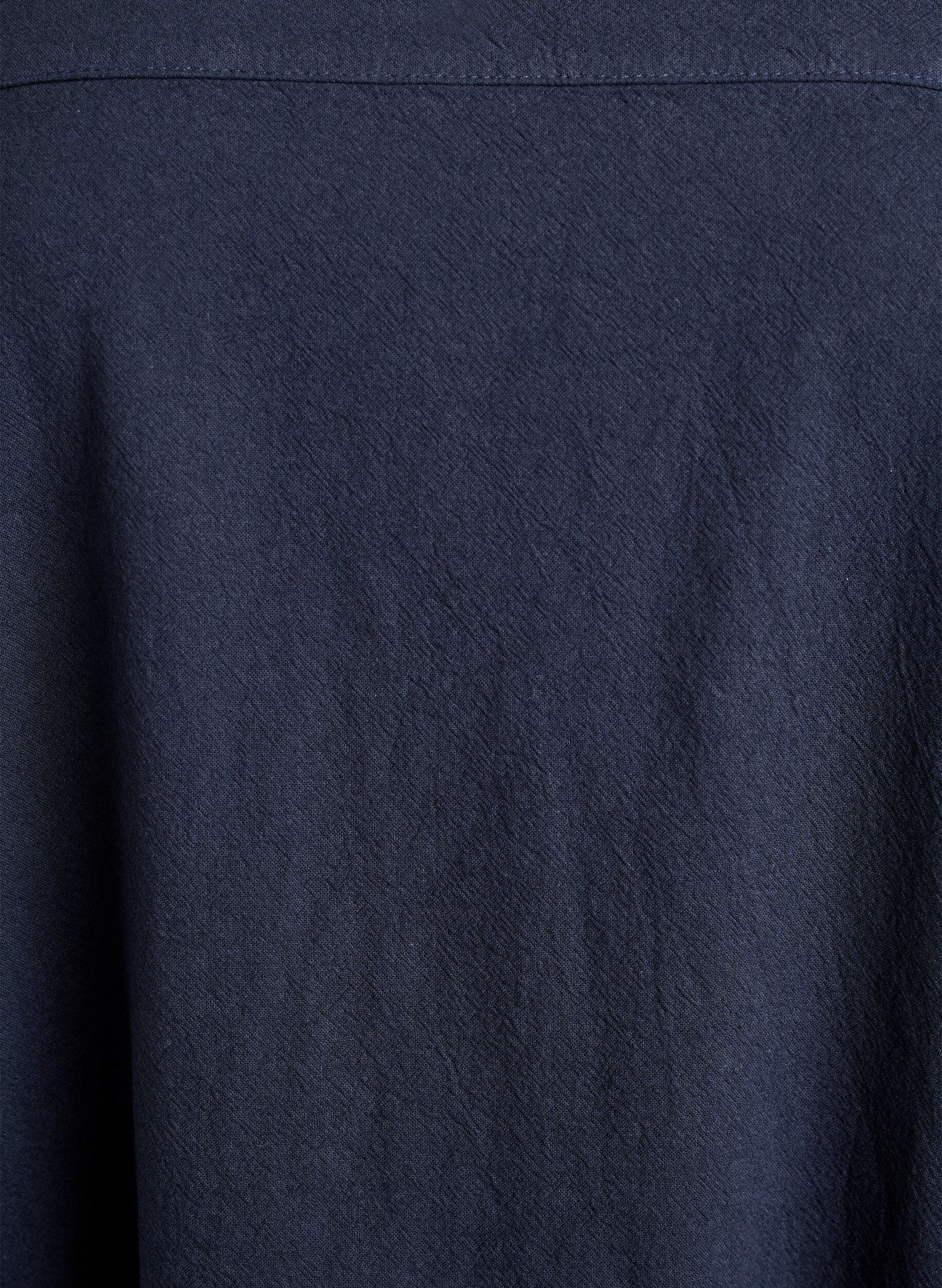 ZizzifashionShort-sleeved cotton dress, Blue, Packshot image number 2