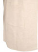 Ribbed Knit Cardigan with Pockets, Beige, Packshot image number 3