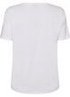 T-shirt with motif, White, Packshot image number 1