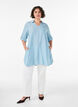 Linen and viscose tunic with A-shape, 2462, Model image number 1