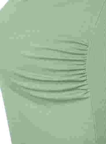 Maternity t-shirt in rib, Green Bay, Packshot image number 2
