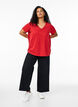 FLASH - V-neck T-shirt, Red, Model image number 1