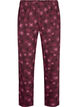 Cotton pyjamas pants with print, Dark Bordeaux, Packshot image number 0