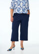 Loose trousers with 7/8 length, Blue, Model image number 2