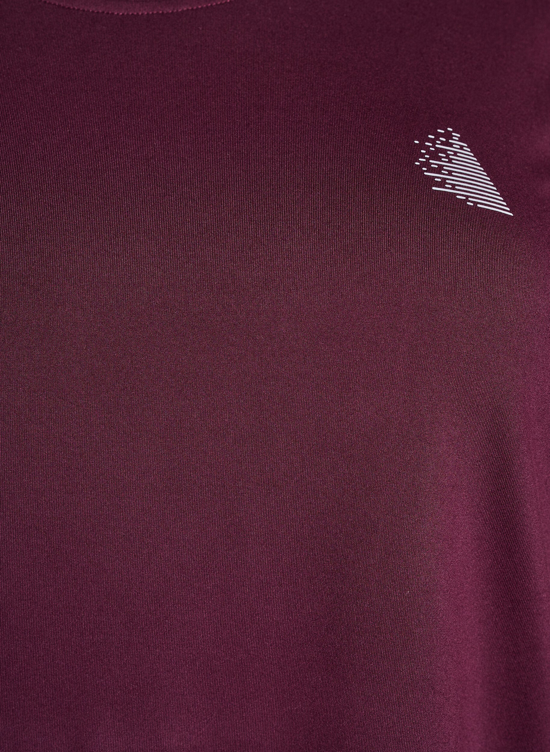 ZizzifashionWorkout top with 3/4 sleeves, Red, Packshot image number 2