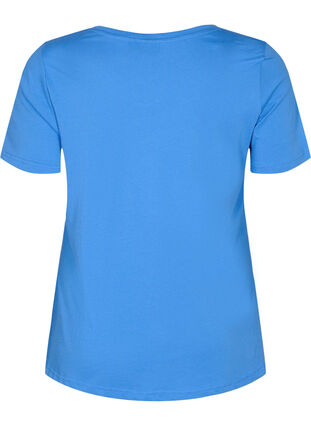 Short-sleeved cotton t-shirt with print, Regatta LOVE, Packshot image number 1