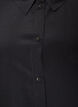 Short shirt dress with ruffle tier, Black, Packshot image number 2