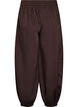 Balloon trousers with pockets and an elasticated waistband, Brown, Packshot image number 1