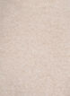 Loose knitted blouse with short sleeves, Beige, Packshot image number 2