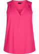 Sleeveless top with wrinkle details, Pink, Packshot image number 0