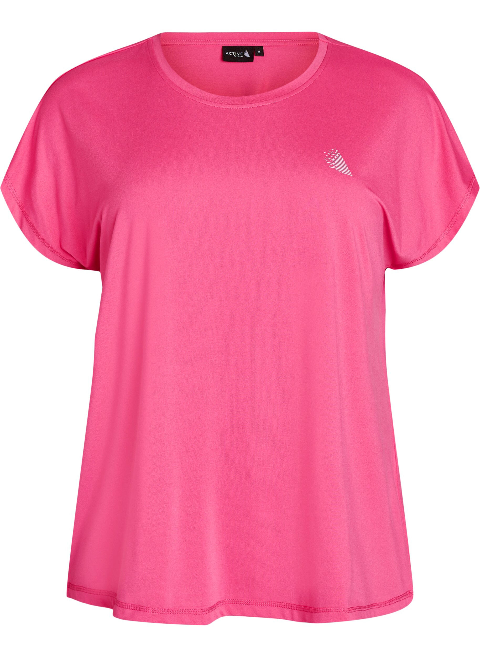 Solid-coloured training T-shirt