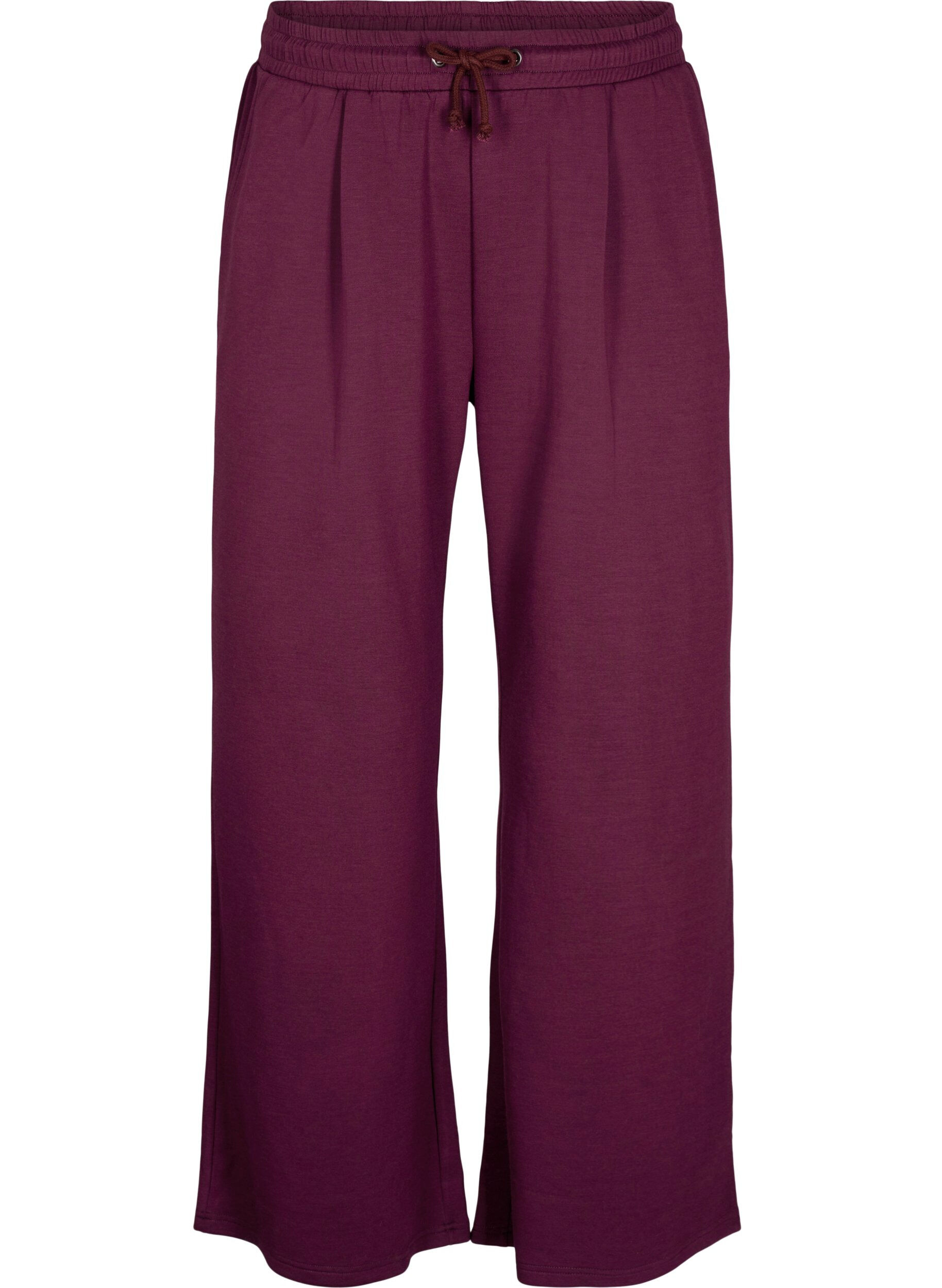Loose trousers in modal mix
