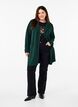 Long blazer with pockets, Green, Model image number 1