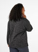 FLASH - Jersey blouse with long sleeves, Grey, Model image number 2