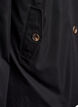 Short trench coat with pockets, Black, Packshot image number 3