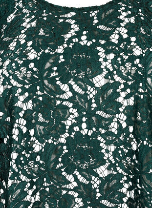 FLASH - Long sleeve lace blouse, Scarab, Packshot image number 2